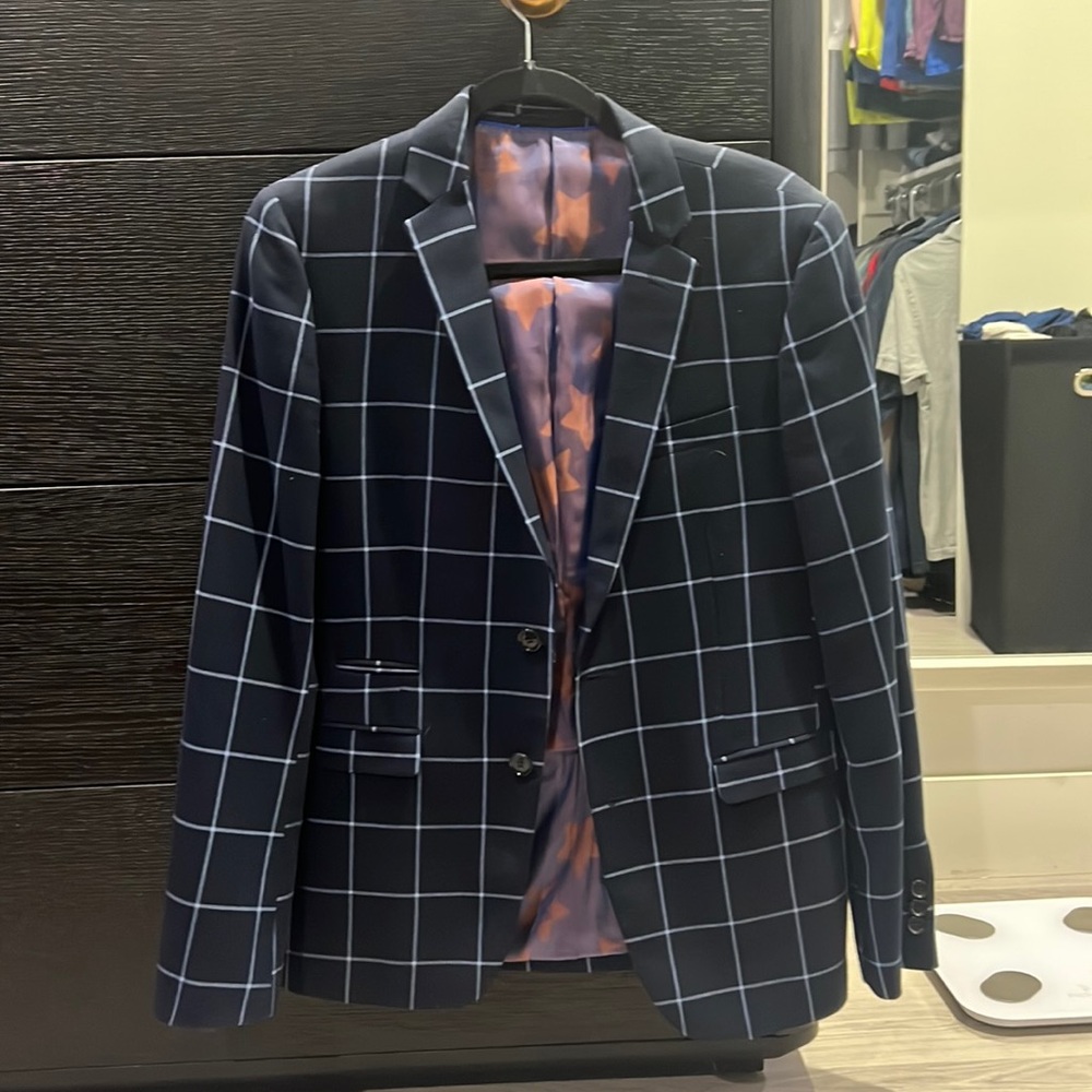 Window Pane Blazer.